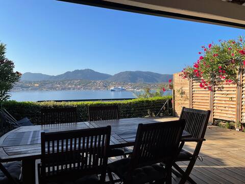 Ajaccio Propriano superb mini villa with sea view