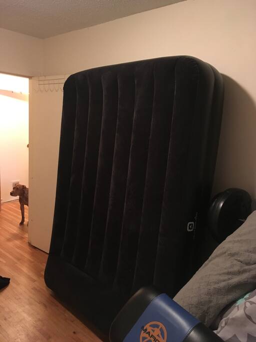 Room will be cleared and cleaned with air mattress and tv. (No cable)