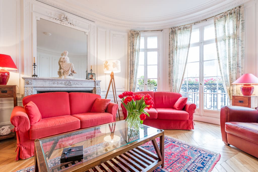Spacious and comfortable living-room
