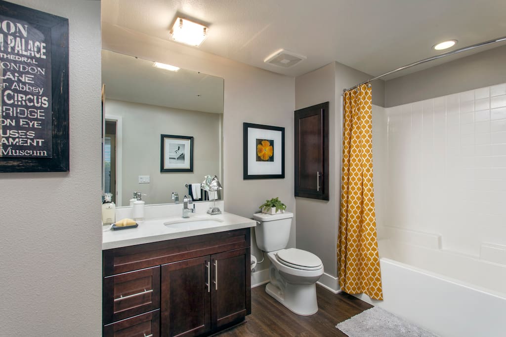 Stock Photo of Guest Bathroom