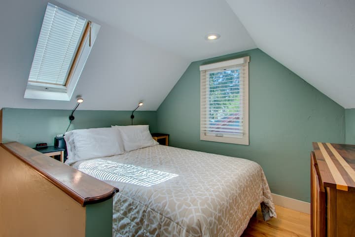 Our brand new queen sized beds are a great place to catch some zzz's after a long day enjoying Colorado!