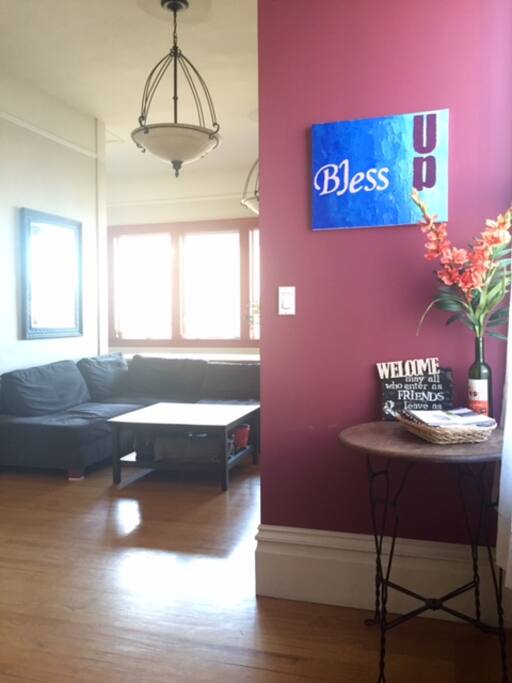 View of living room.