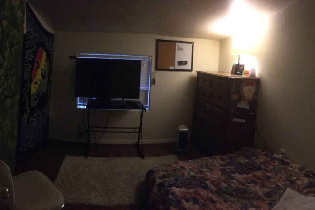 bedroom front view