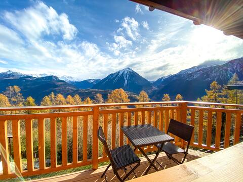 Chalet Bellavista - a balcony on Swiss Alps