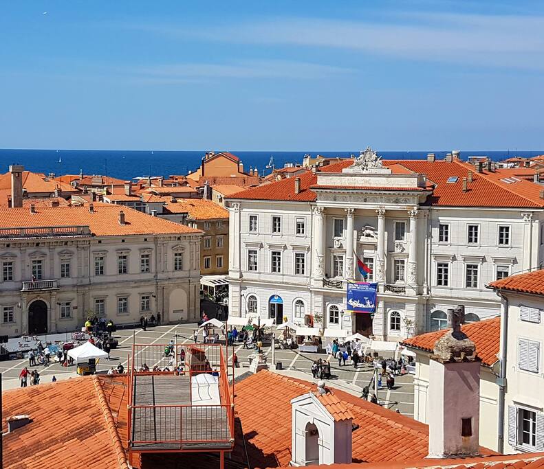 Breathtaking view from your terrace