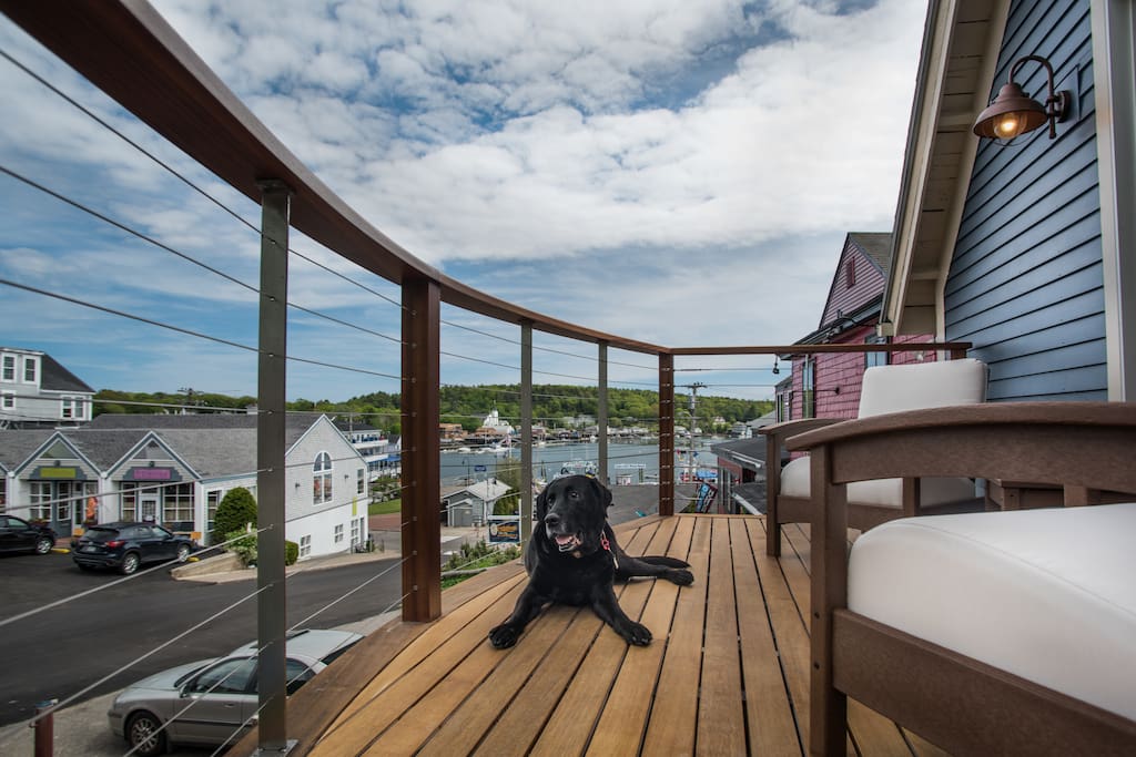 A truly relaxing spot to unwind with the cool harbor breeze.