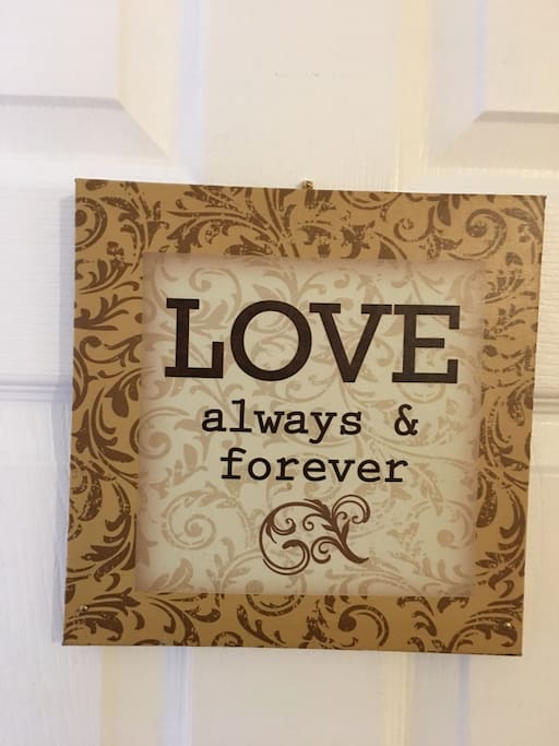 This is your room sign.