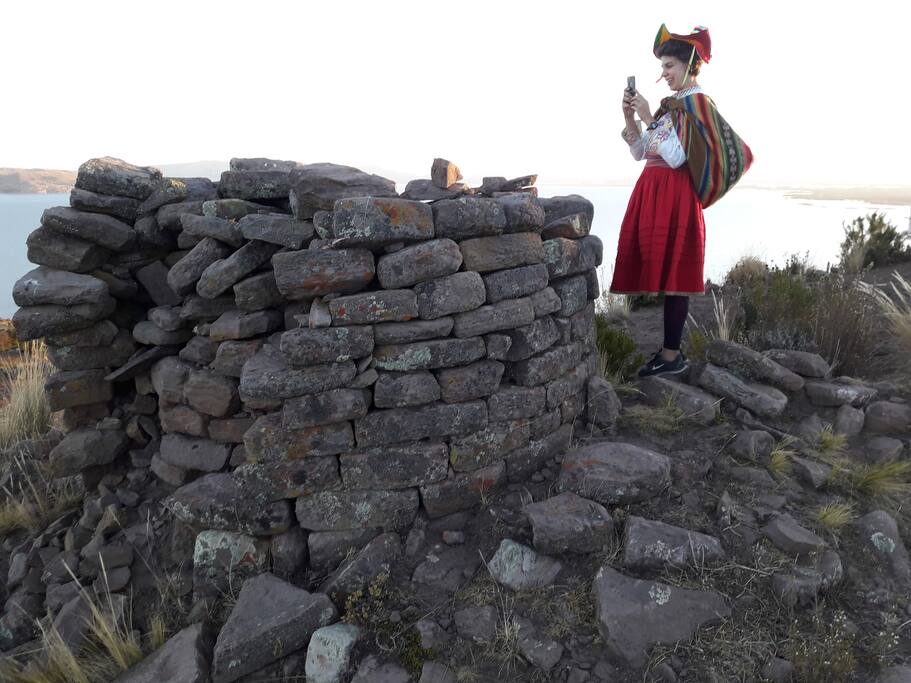 Una caminata para ver la puesta del sol