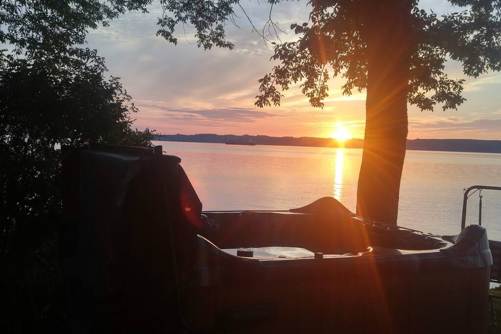 Super coucher de soleil