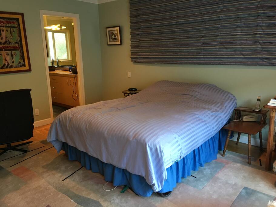 Master bedroom with en suite bath
