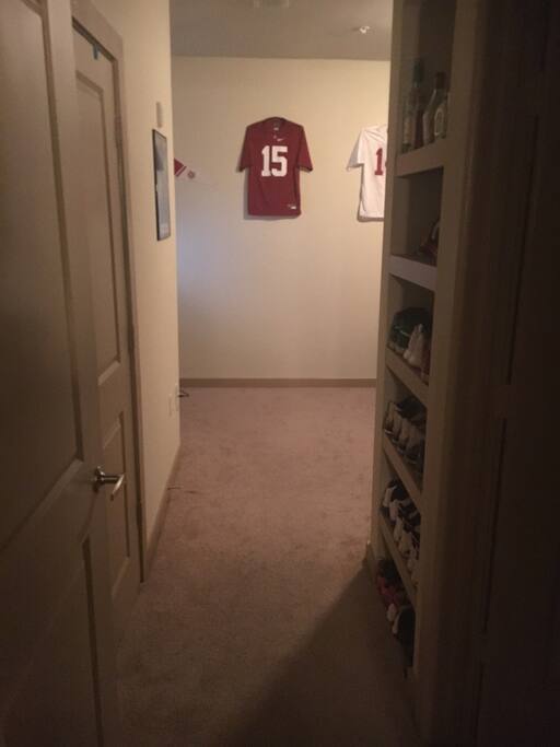 Largest bedroom in unit