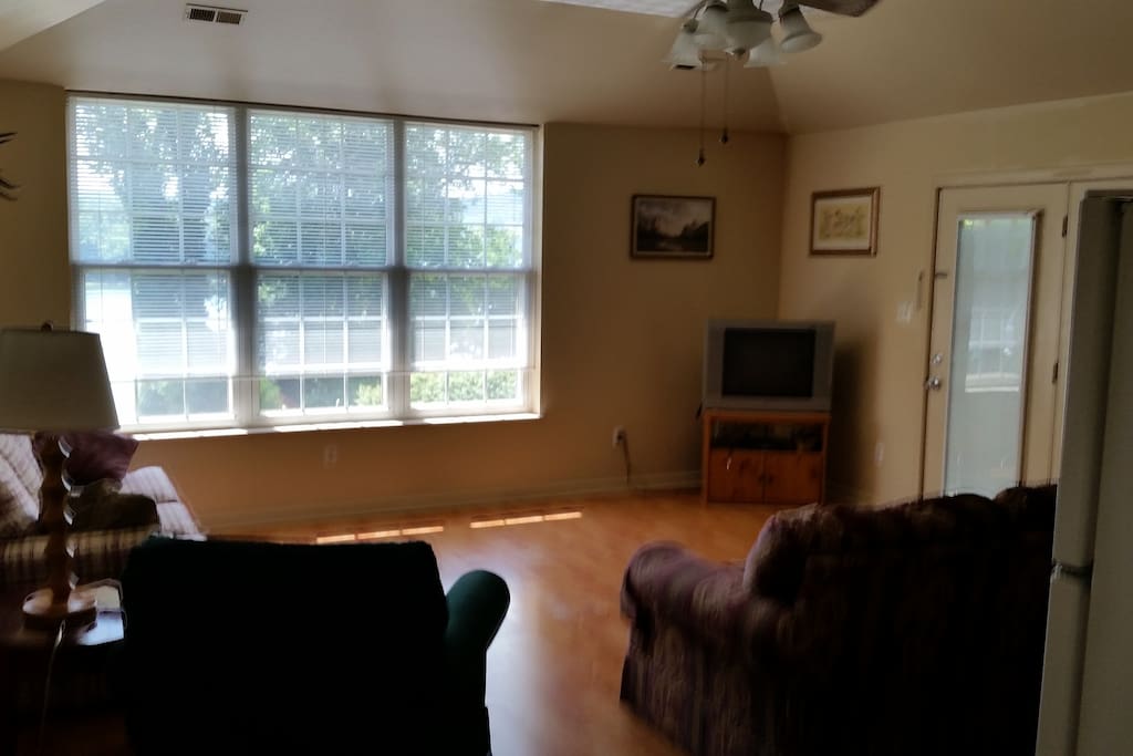 Kitchen and Living Room