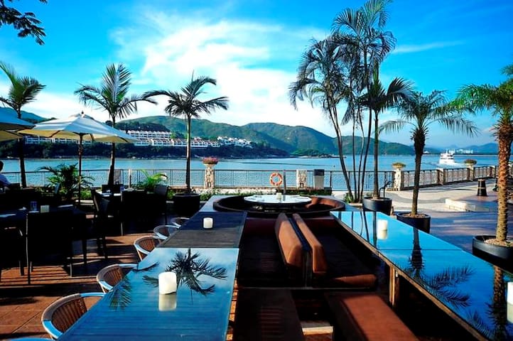 Duplex Town house at Beach village with Terrace