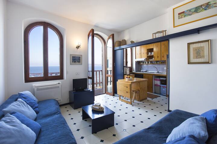 Alguerhome Casa Blu view on the sea