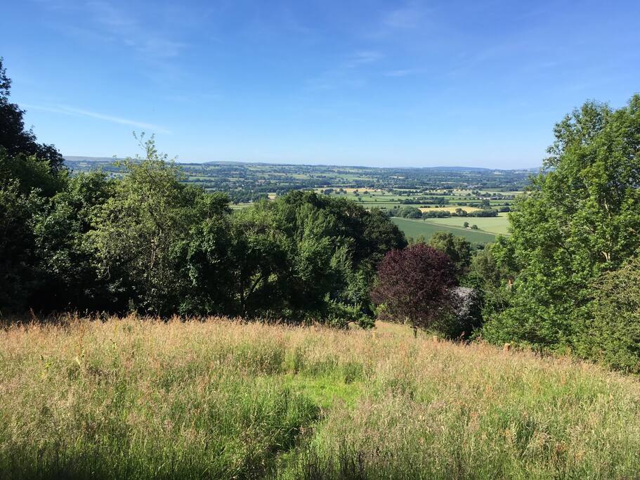 View from the Hut on the Hill