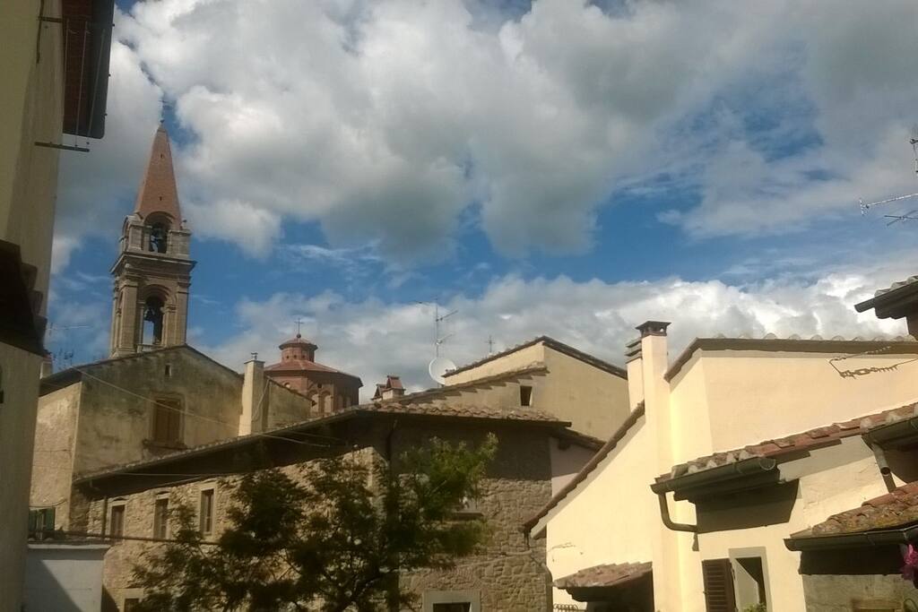 Sight from the courtyard