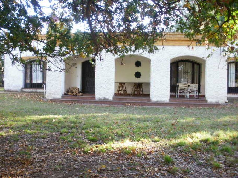Vista exterior de la casa