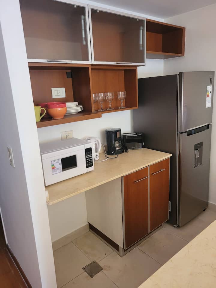 Departamento monoambiente con amenities en Colegiales