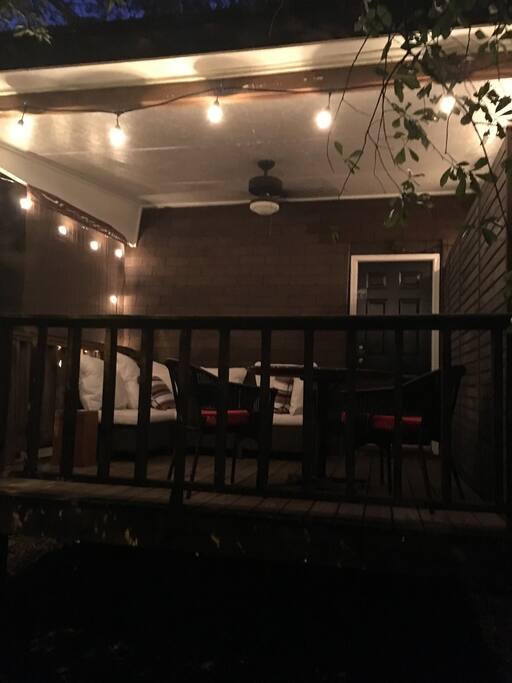 Our back deck