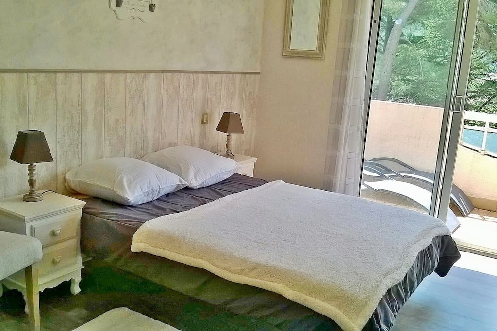 Chambre sur terrasse
