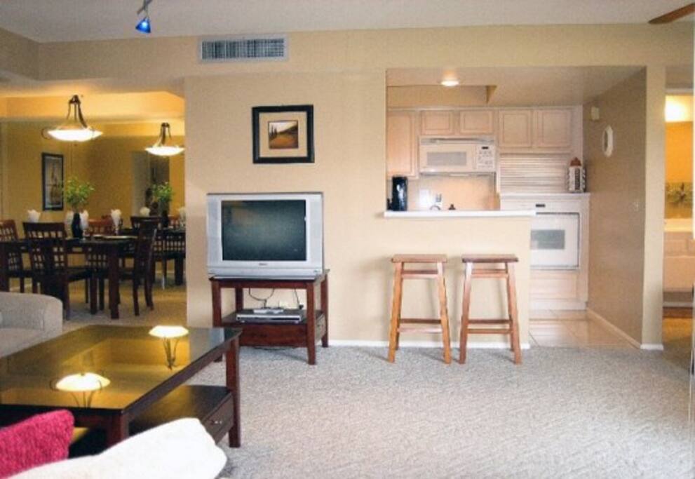 Living Room to Kitchen