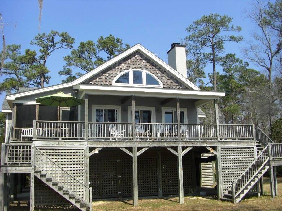 Secluded River Home, Washington, NC Houses for Rent in Blounts Creek, North Carolina, United