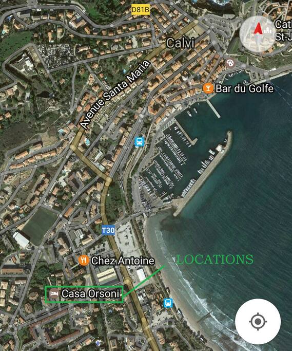 Plan de la location