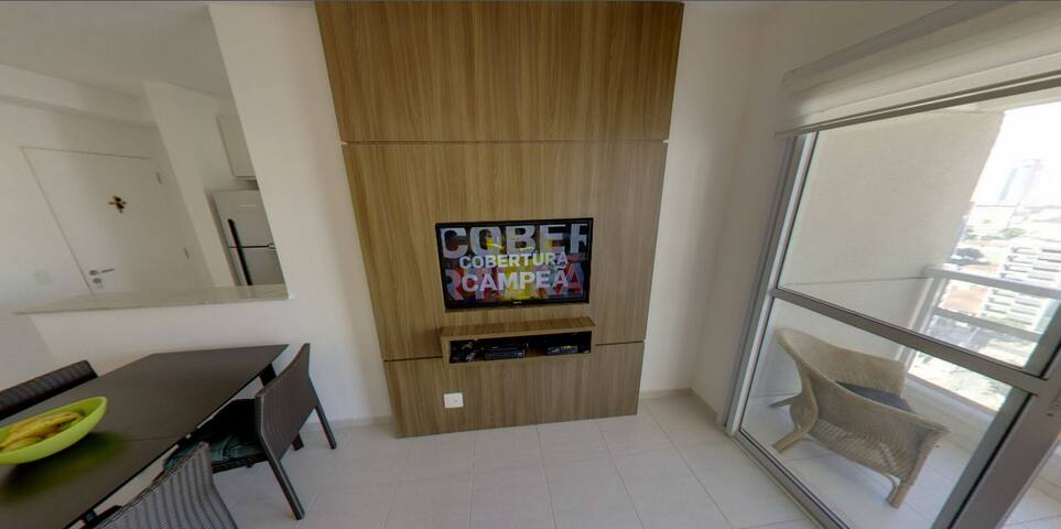 New apartment with amenities Santos