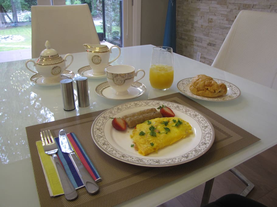 Start your day with our hearty breakfast