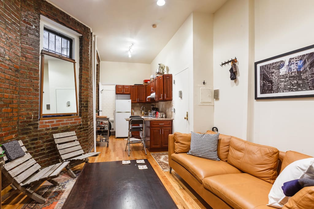 #Awesome living room. That is in fact the top of the line Ikea couch.