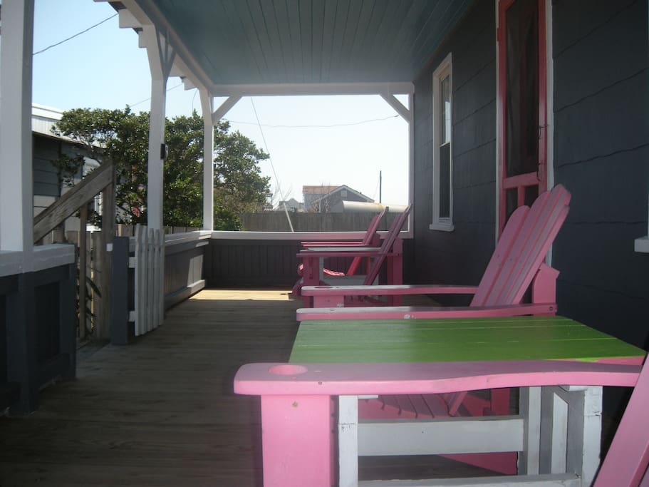 front porch for lounging