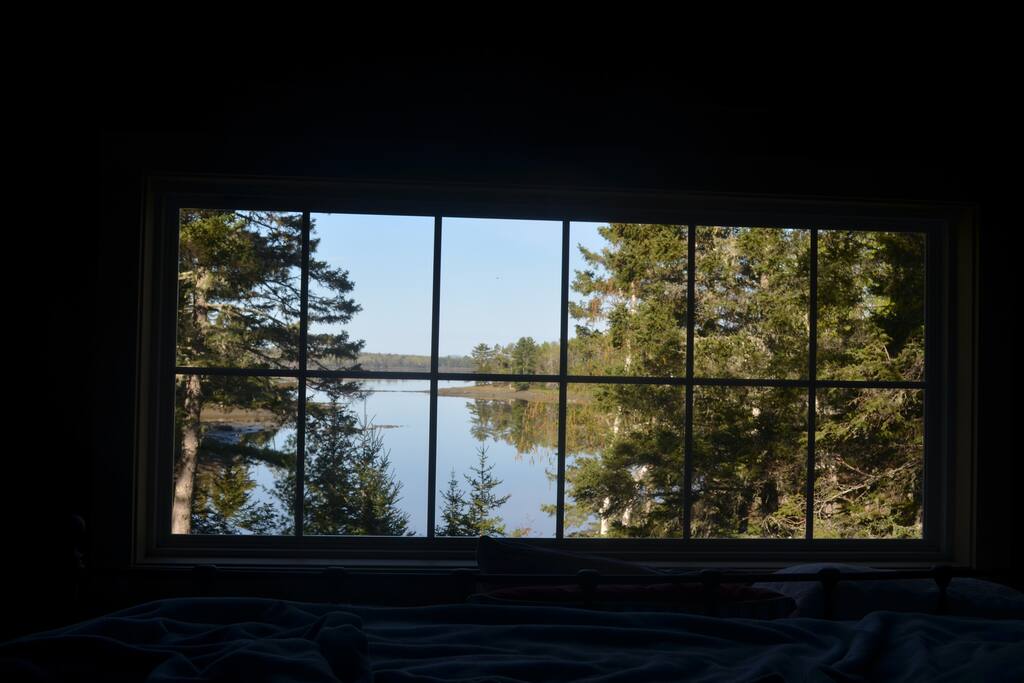 View when you wake up in the morning