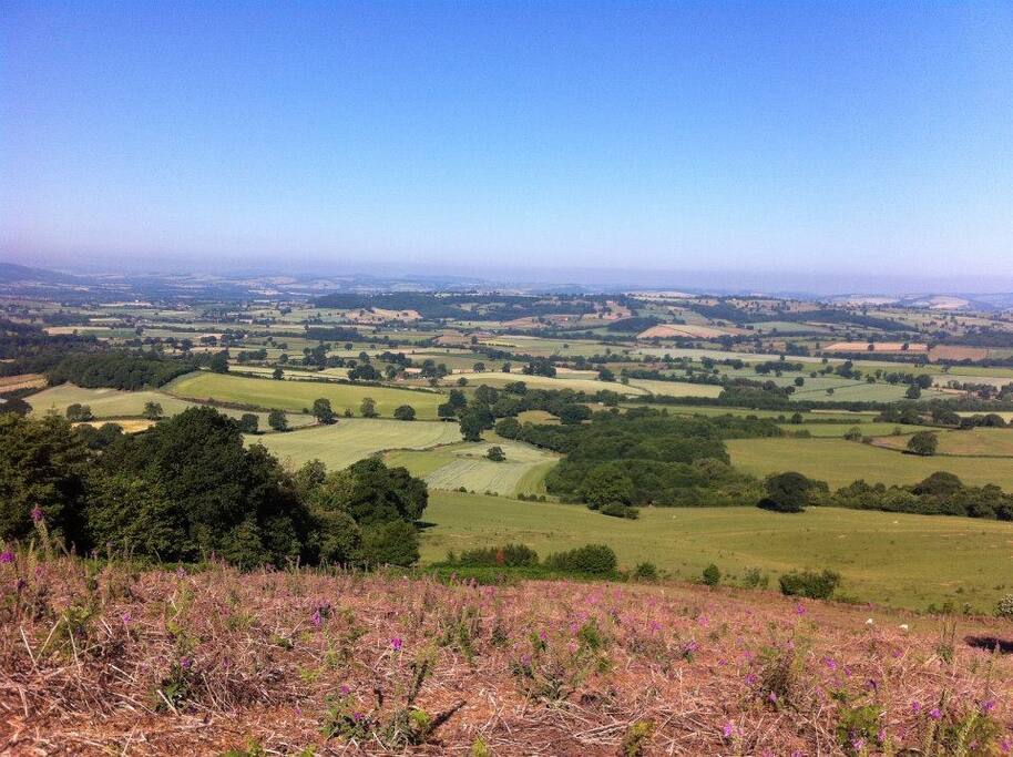 Beautiful surrounding countryside
