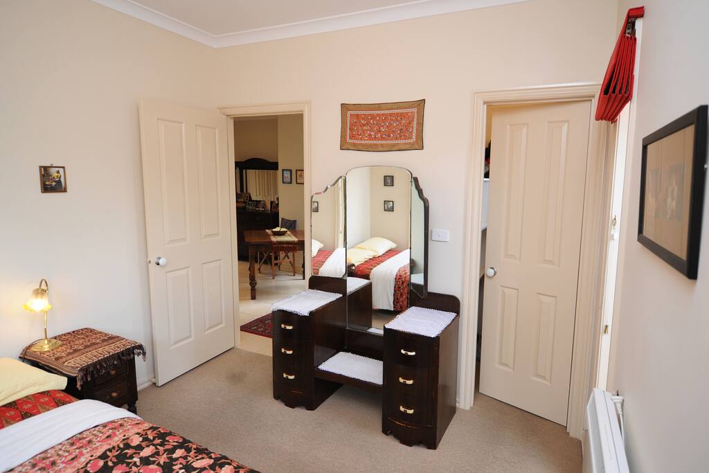 Doorway to walk-in wardrobe