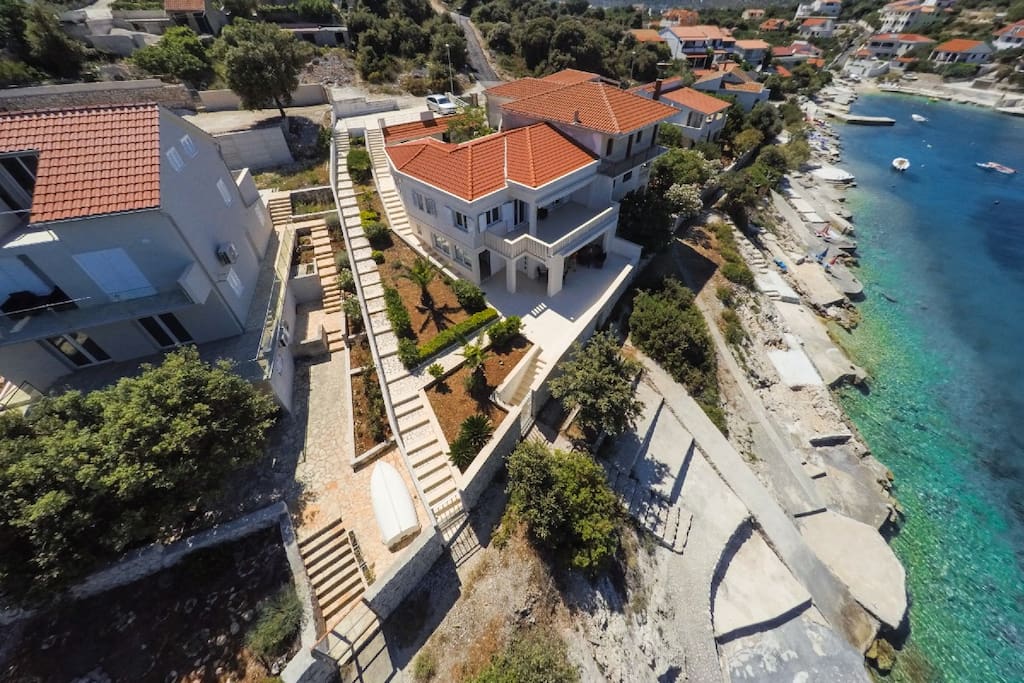 The property from above.