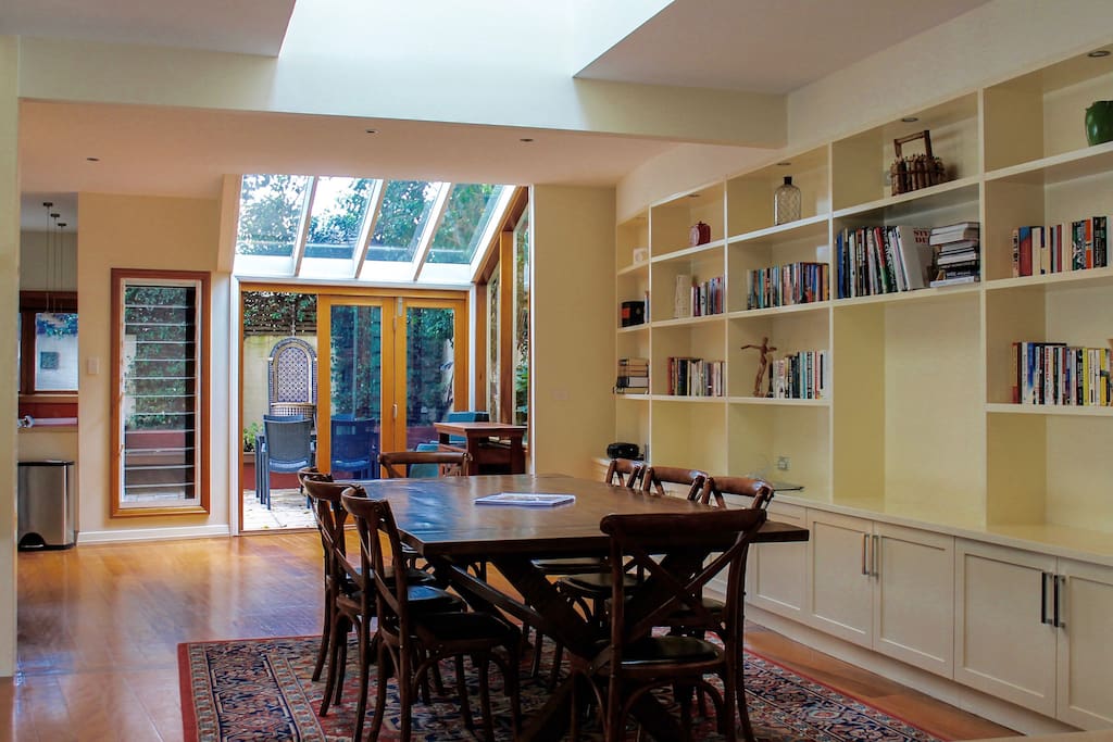 Large open plan living and dining area. "If you would like to live like locals, here is the very place for you. All of us had a great time." Guest review from Huimin, China.