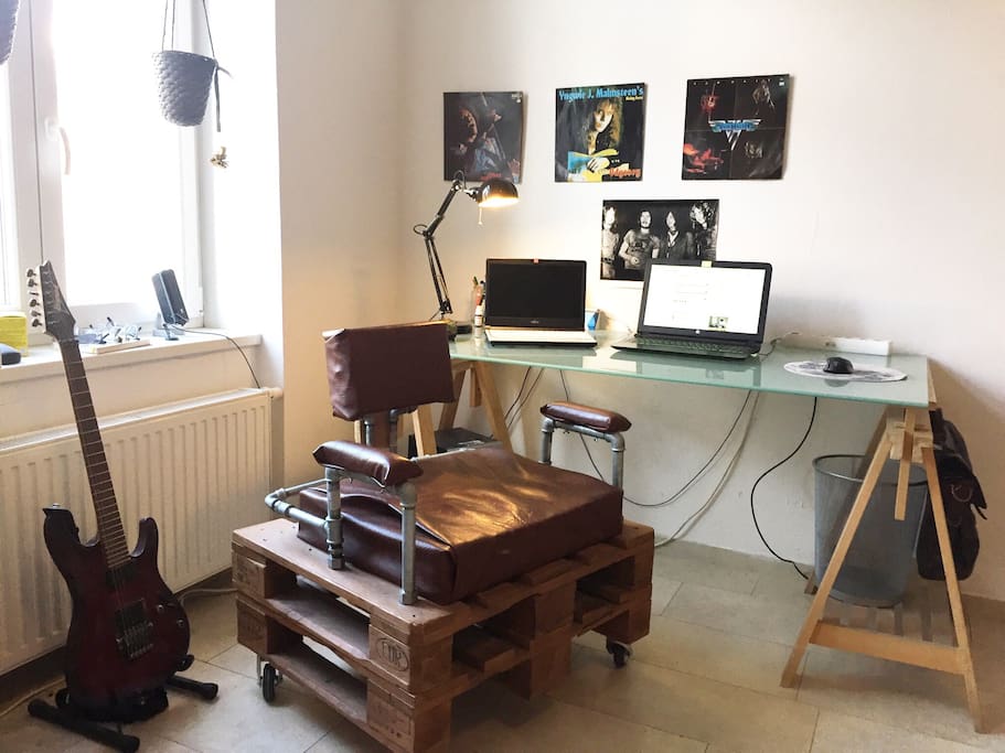 "Wally" & and the work station