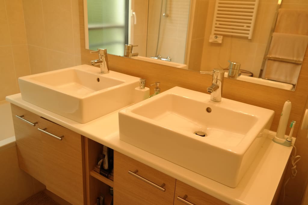 The shower room