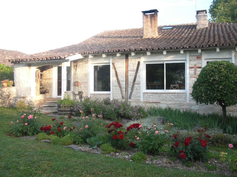 Façade est, profil