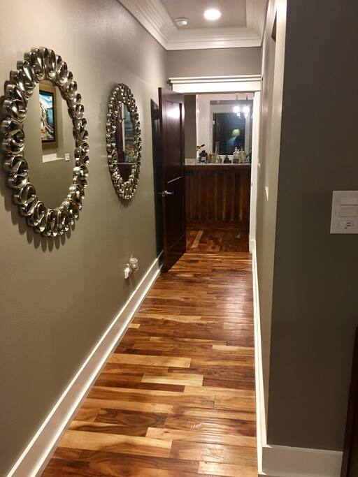 Hallway of master bedroom
