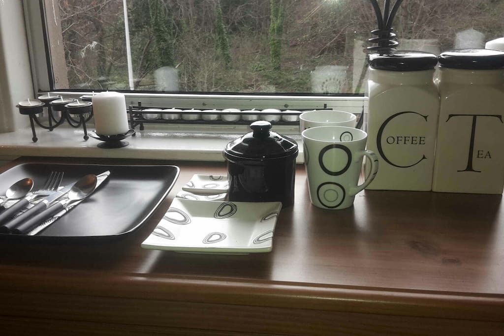 Tea,Coffee and biscuits in your room