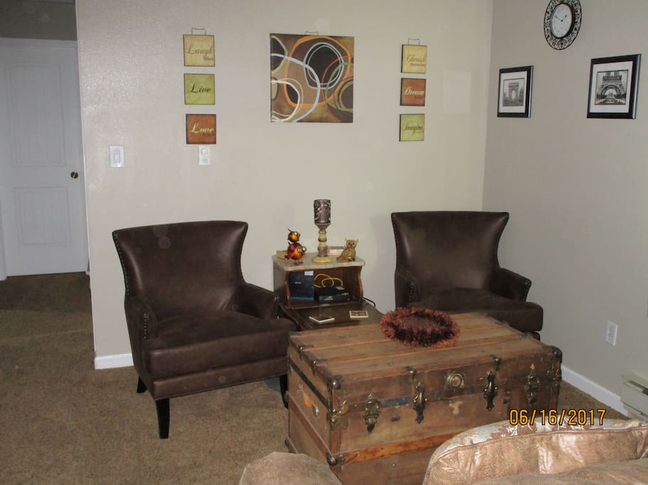 Upstairs living room