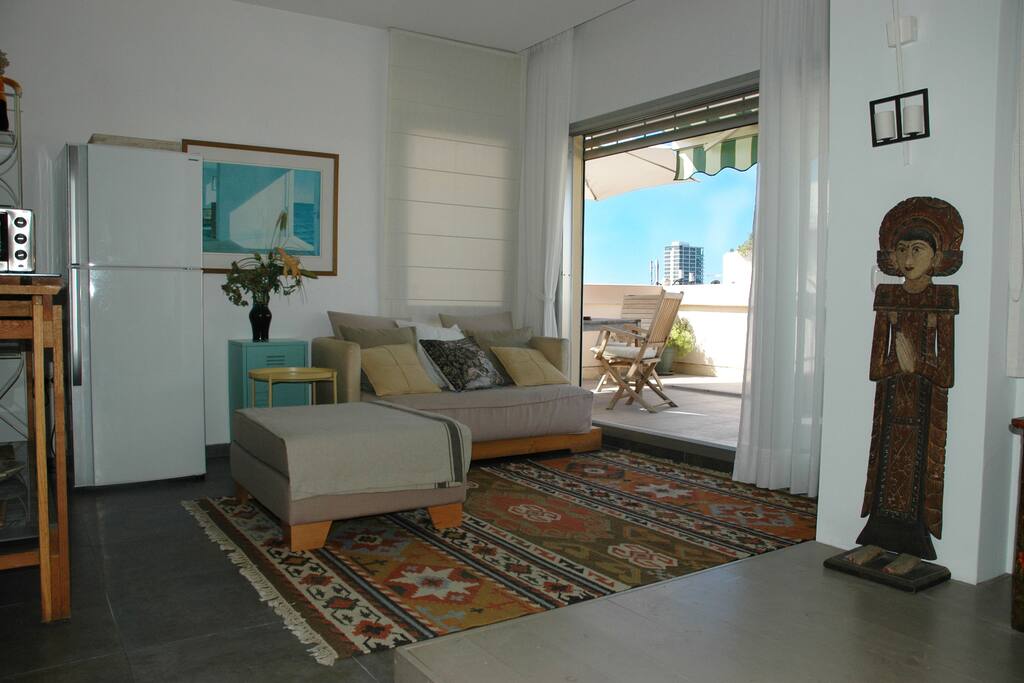 living room and outdoor