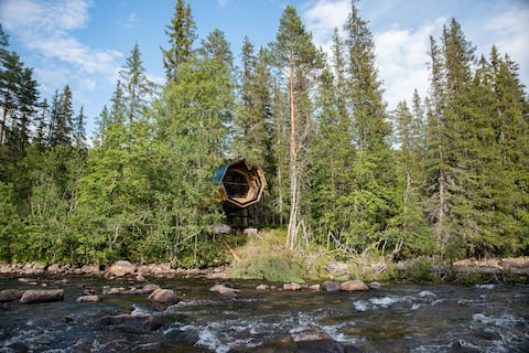 Aure, Micro-house on the banks of Tessungåe