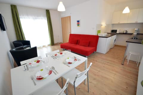 Toldi Apartments in the historic town centre