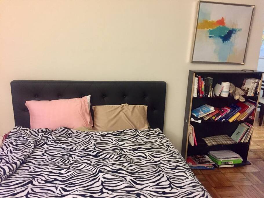 Comfortable double bed
