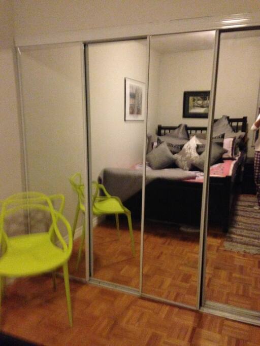 Huge double closet
