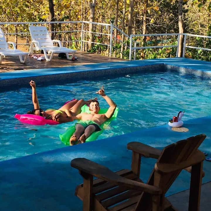Beach, mountain and sun in San José de Pinilla, Santa Cruz — 2 bedroom vacation rental in Brasilito