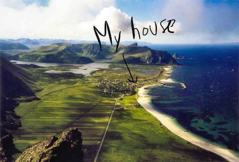 Large house by the sea