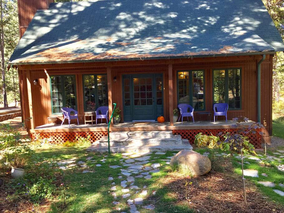Gorgeous setting tucked among the pines, firs, cedars, and aspens.